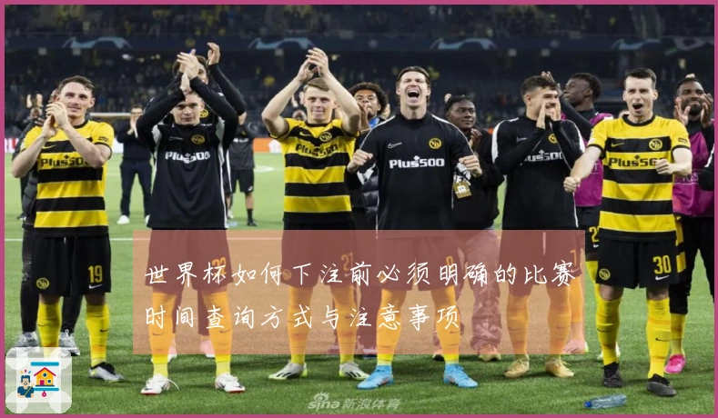 世界杯如何下注前必须明确的比赛时间查询方式与注意事项